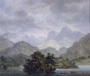 unknow artist Dusky Bay,New Zealand,April 1773 painting